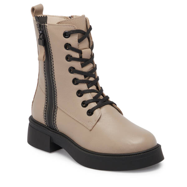 Vizon Deri Kadın Bot - K25K1BT68227-A44 - 1