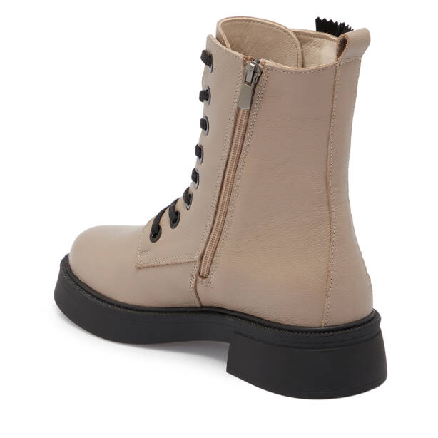 Vizon Deri Kadın Bot - K25K1BT68227-A44 - 2