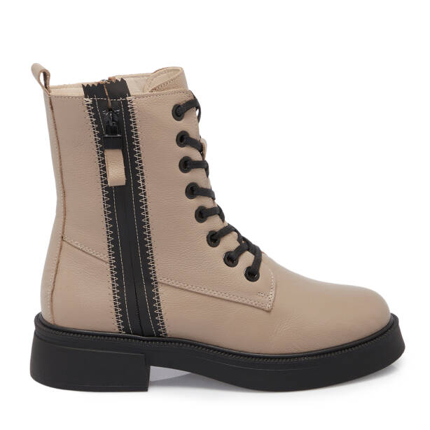 Vizon Deri Kadın Bot - K25K1BT68227-A44 - 3