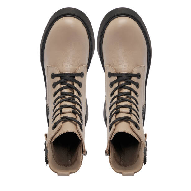 Vizon Deri Kadın Bot - K25K1BT68227-A44 - 5