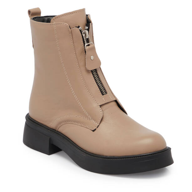 Vizon Deri Kadın Bot - K25K1BT68228-A44 - 1