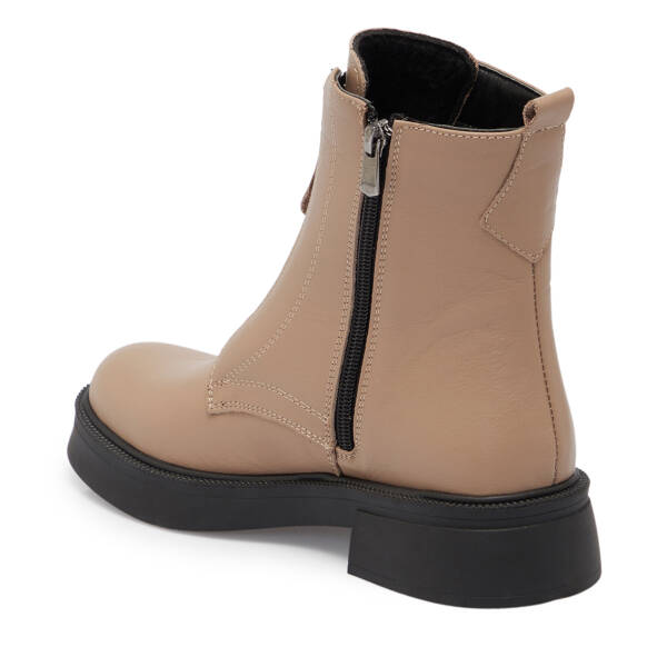 Vizon Deri Kadın Bot - K25K1BT68228-A44 - 2