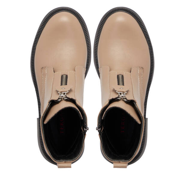 Vizon Deri Kadın Bot - K25K1BT68228-A44 - 5