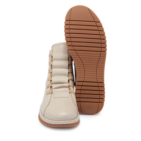 Vizon Deri Kadın Bot - K25K1BT68229-A44 - 4