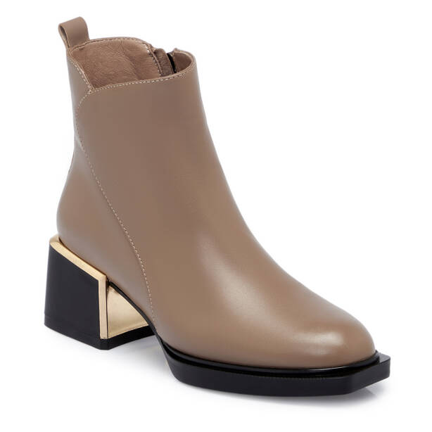 Vizon Deri Kadın Bot - K25K1BT68252-A44 