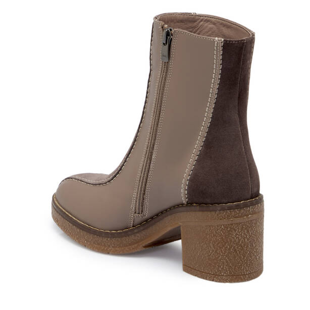 Vizon Deri Kadın Bot - K25K1BT68254-F50 - 2