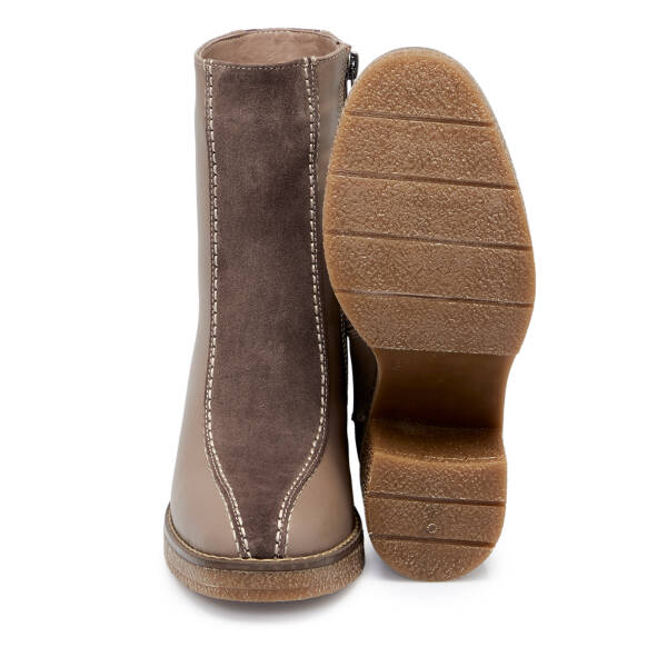 Vizon Deri Kadın Bot - K25K1BT68254-F50 - 4