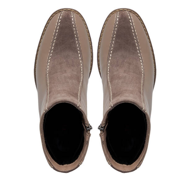 Vizon Deri Kadın Bot - K25K1BT68254-F50 - 5