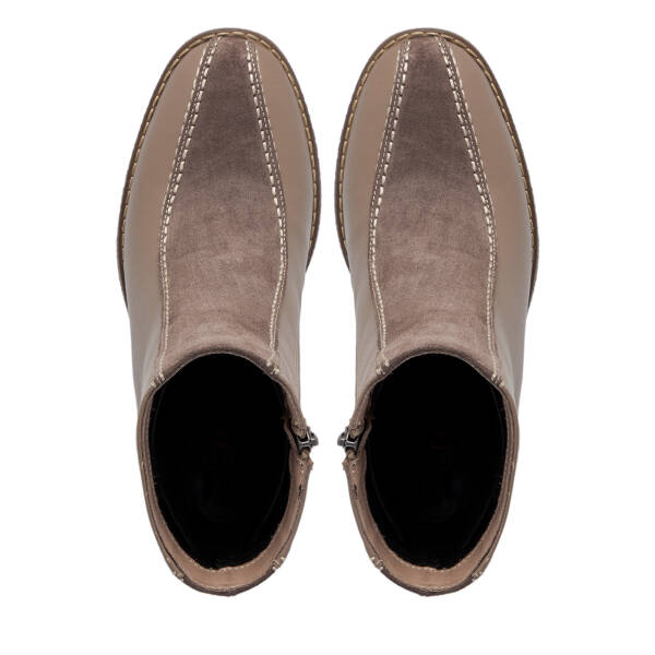 Vizon Deri Kadın Bot - K25K1BT68254-F50 - 5