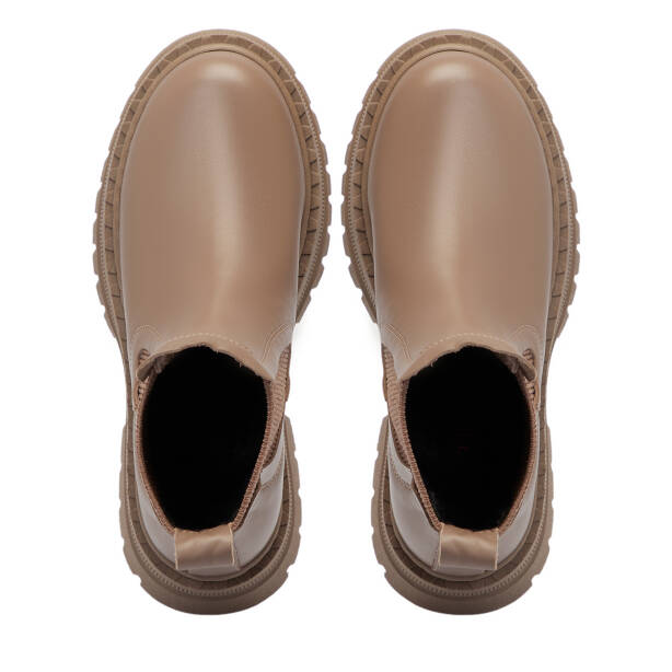 Vizon Deri Kadın Bot - K25K1BT68256-A44 - 5