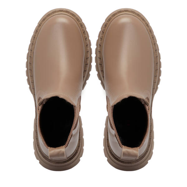 Vizon Deri Kadın Bot - K25K1BT68256-A44 - 5