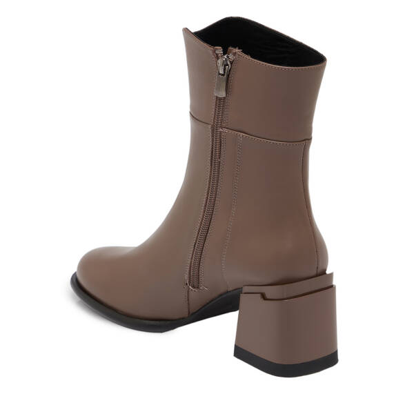 Vizon Hakiki Deri Kadın Bot - K25K1BT68259-A44 - 2