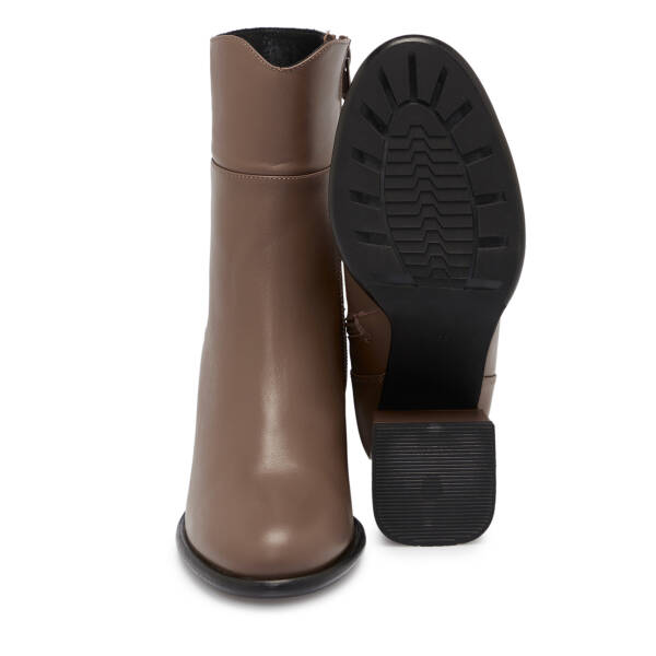 Vizon Hakiki Deri Kadın Bot - K25K1BT68259-A44 - 4