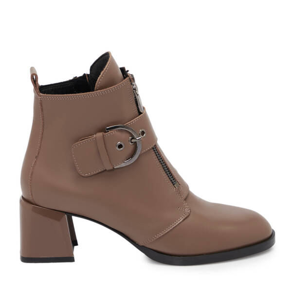 Vizon Deri Kadın Bot - K25K1BT68261-A44 - 3