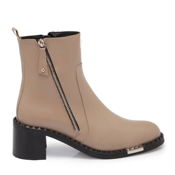 Vizon Deri Kadın Bot - K25K1BT68264-A44 - 3