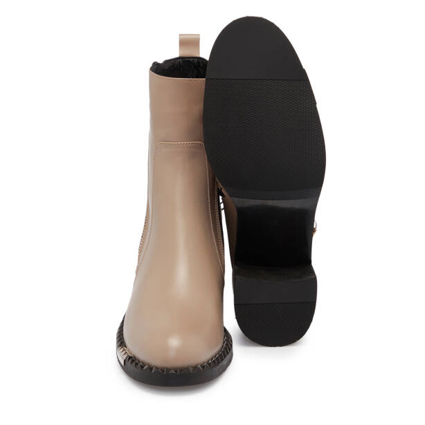 Vizon Deri Kadın Bot - K25K1BT68264-A44 - 4