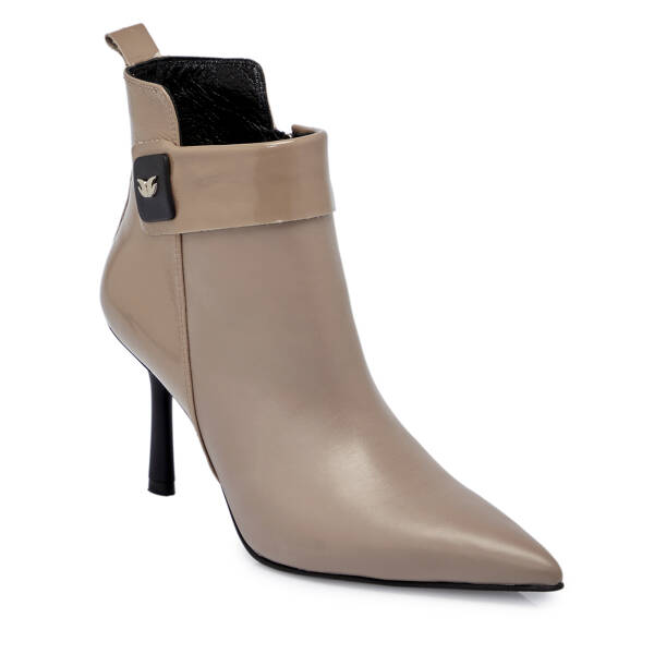 Vizon Deri Kadın Bot - K25K1BT68269-A44 - 1