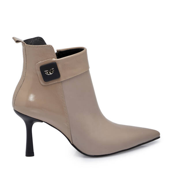 Vizon Deri Kadın Bot - K25K1BT68269-A44 - 3