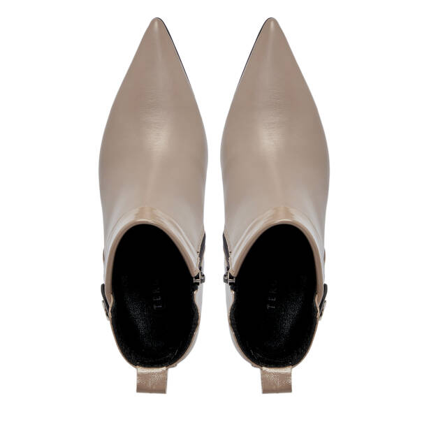 Vizon Deri Kadın Bot - K25K1BT68269-A44 - 5