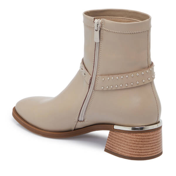 Vizon Deri Kadın Bot - K25K1BT68282-A44 - 2