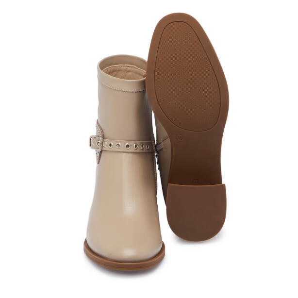 Vizon Deri Kadın Bot - K25K1BT68282-A44 - 4