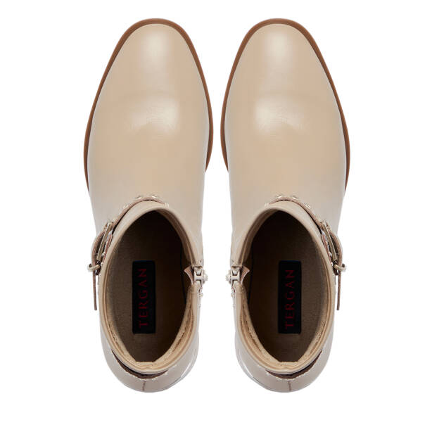 Vizon Deri Kadın Bot - K25K1BT68282-A44 - 5