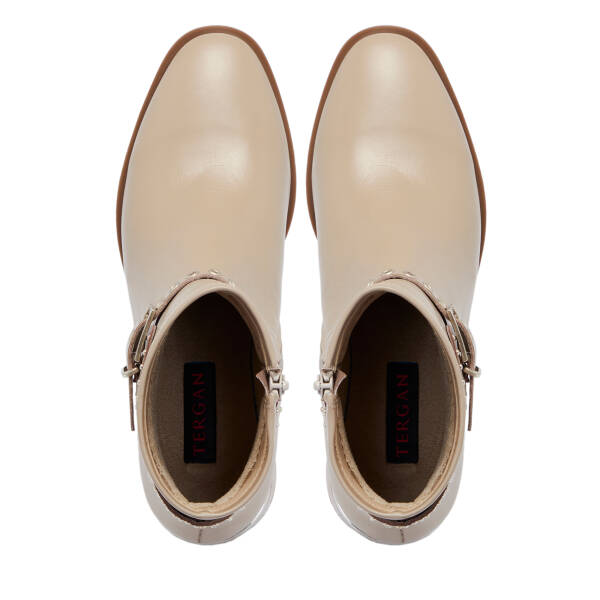 Vizon Deri Kadın Bot - K25K1BT68282-A44 - 5