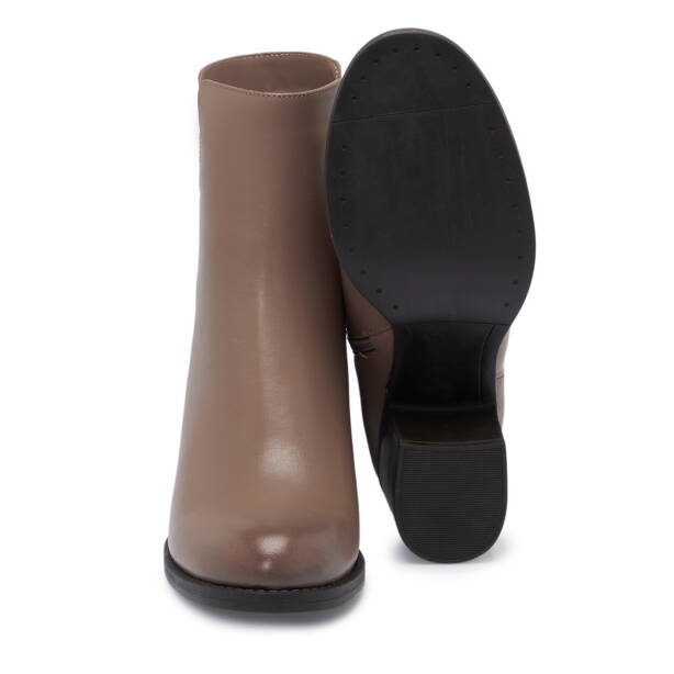 Vizon Deri Kadın Bot - K25K1BT68332-A44 - 4