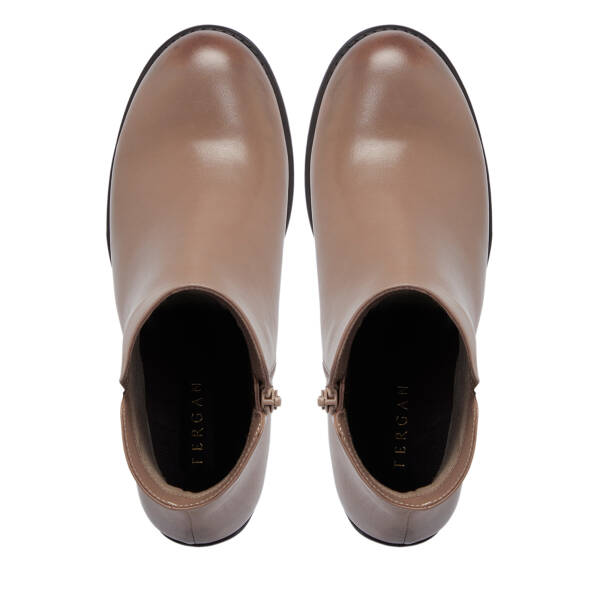 Vizon Deri Kadın Bot - K25K1BT68332-A44 - 5