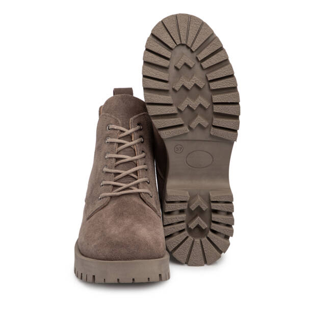 Vizon Hakiki Deri Kadın Bot - K25K1BT68516-A02 - Tergan