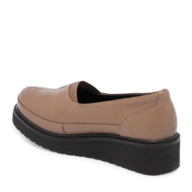 Vizon Hakiki Deri Kadın Casual Ayakkabı - K24S1AY67731-A44 - 3