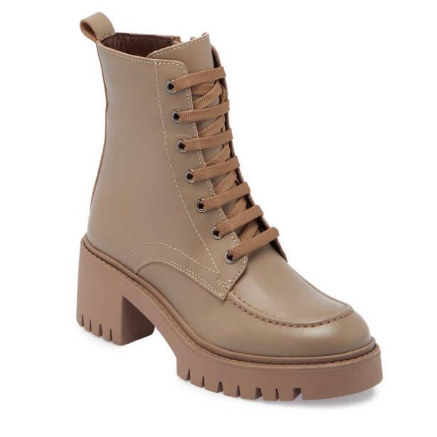 Vizon Deri Kadın Casual Bot - K24K1BT67558-A44 