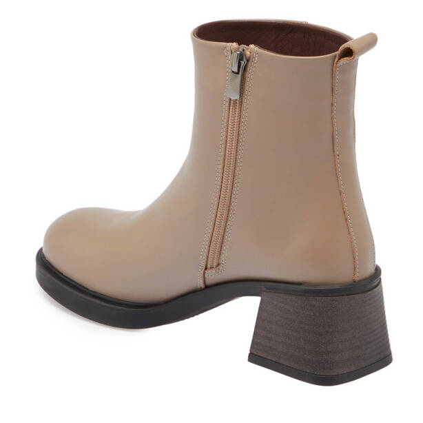 Vizon Deri Kadın Casual Bot - K24K1BT67559-A44 - Tergan