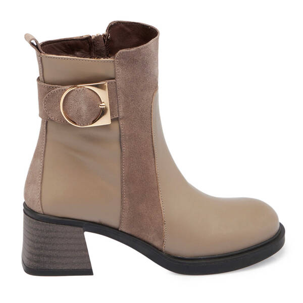 Vizon Deri Kadın Casual Bot - K24K1BT67561-F50 - 3