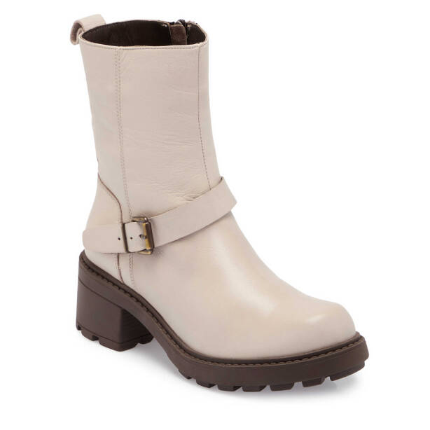 Vizon Deri Kadın Casual Bot - K24K1BT67562-A44 