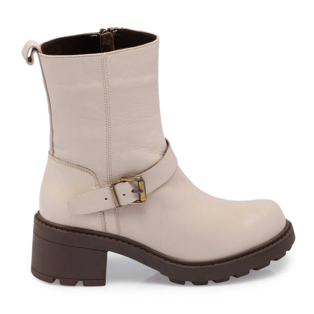 Vizon Deri Kadın Casual Bot - K24K1BT67562-A44 - 3