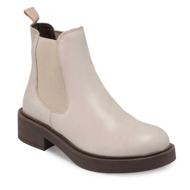 Vizon Deri Kadın Casual Bot - K24K1BT67566-A44 - Tergan