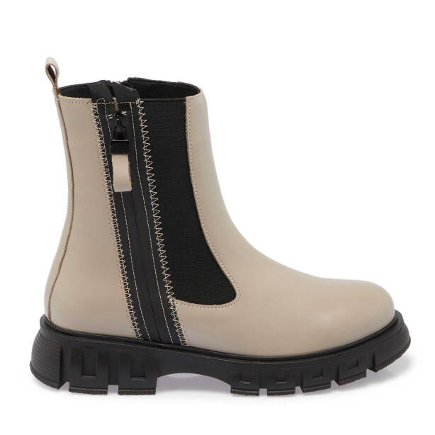 Vizon Deri Kadın Casual Bot - K24K1BT67663-S08 - 3