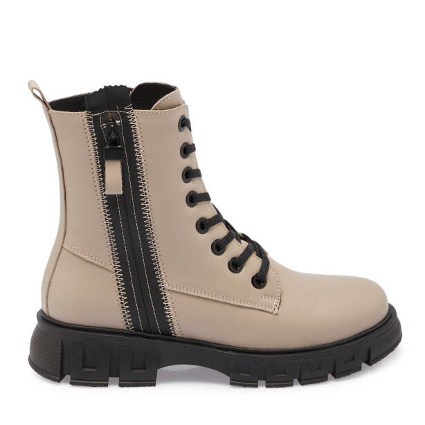 Vizon Deri Kadın Casual Bot - K24K1BT67664-S08 - Tergan