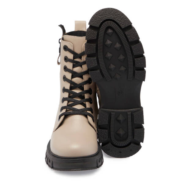 Vizon Deri Kadın Casual Bot - K24K1BT67664-S08 - Tergan