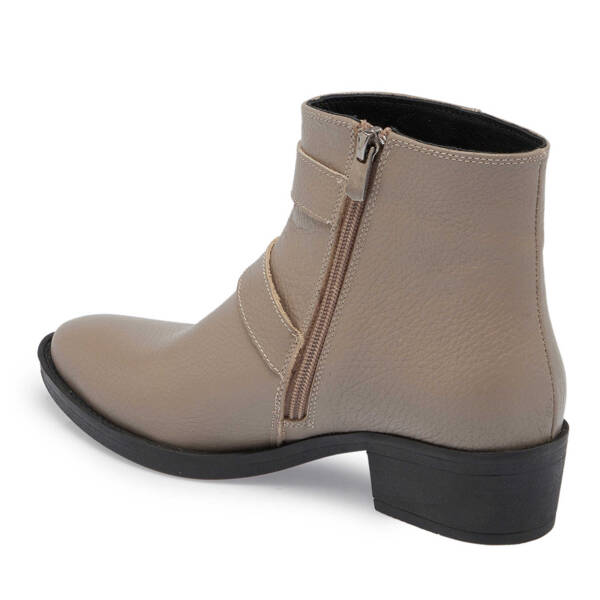 Vizon Deri Kadın Casual Bot - K24K1BT67747-A44 - 2