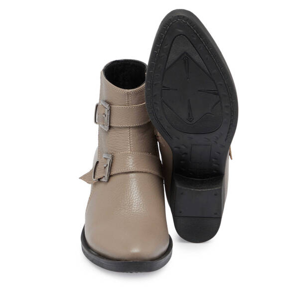 Vizon Deri Kadın Casual Bot - K24K1BT67747-A44 - 4