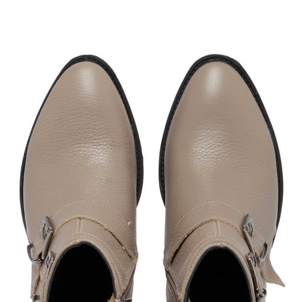 Vizon Deri Kadın Casual Bot - K24K1BT67747-A44 - Tergan