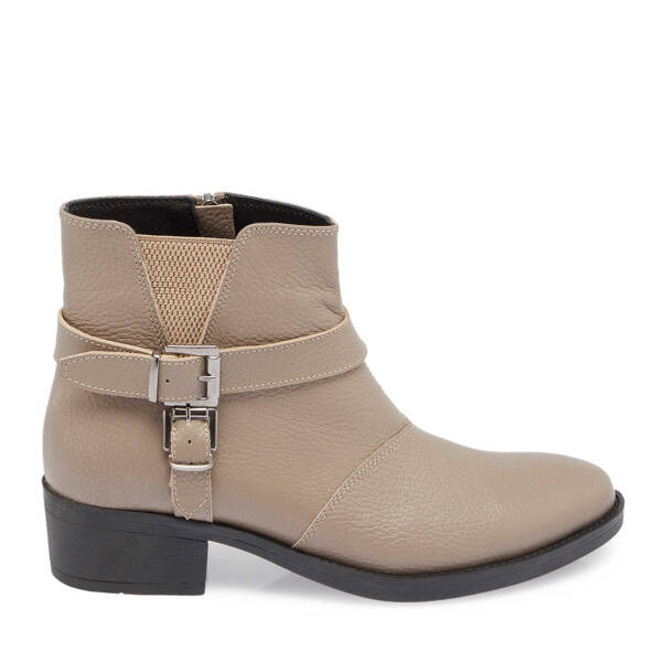 Vizon Deri Kadın Casual Bot - K24K1BT67749-A44 - 3