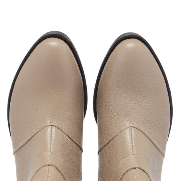 Vizon Deri Kadın Casual Bot - K24K1BT67749-A44 - Tergan