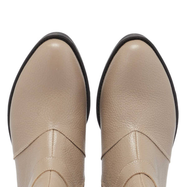 Vizon Deri Kadın Casual Bot - K24K1BT67749-A44 - 5