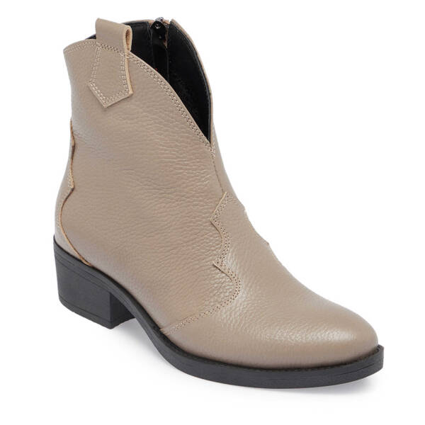 Vizon Deri Kadın Casual Bot - K24K1BT67750-A44 - 1