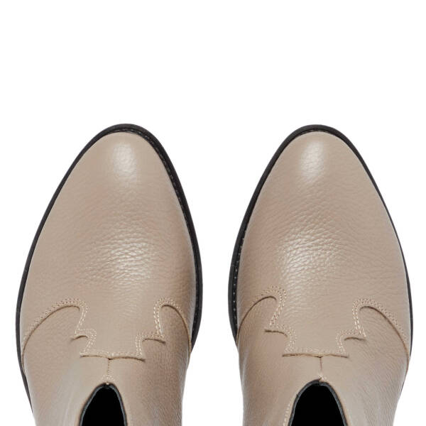 Vizon Deri Kadın Casual Bot - K24K1BT67750-A44 - 5