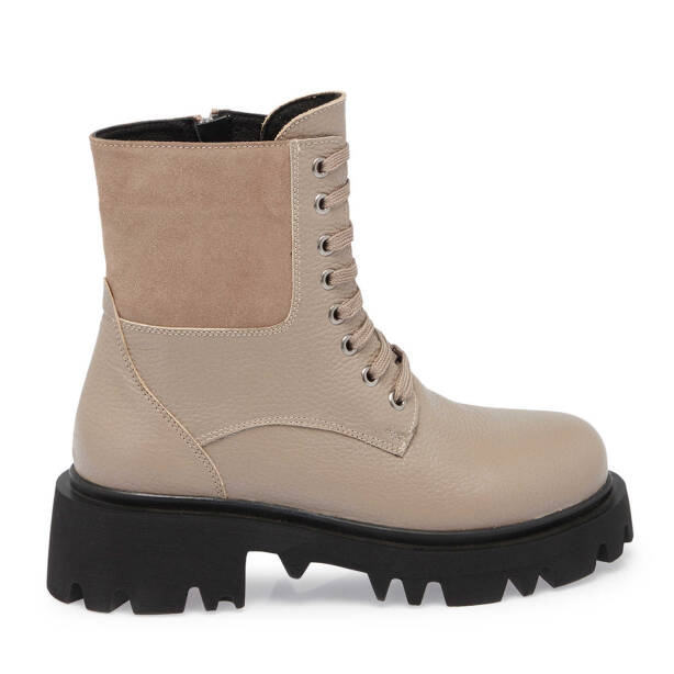 Vizon Deri Kadın Casual Bot - K24K1BT67753-A44 - Tergan