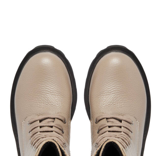 Vizon Deri Kadın Casual Bot - K24K1BT67753-A44 - Tergan